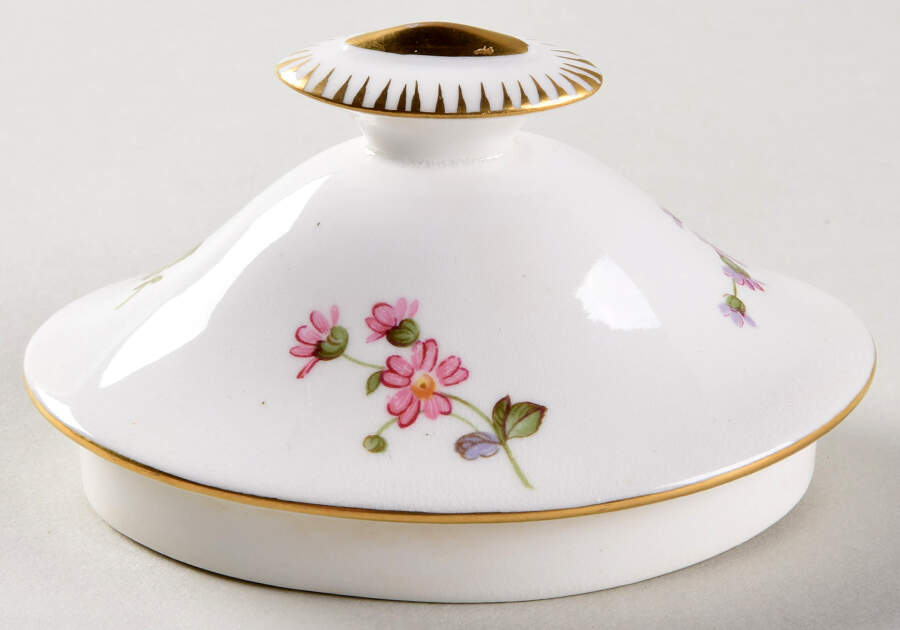 Posie Lid for Small Teapot by Royal Crown Derby-1