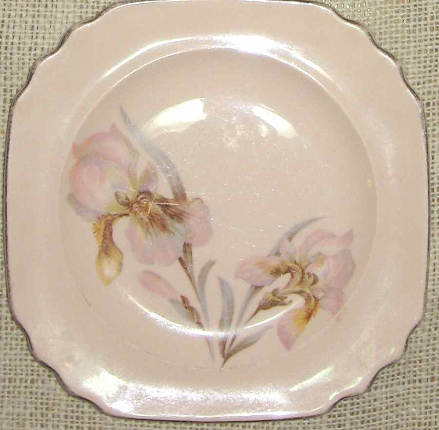 Hollywood Iris Bread & Butter Plate by Royal (USA)-1