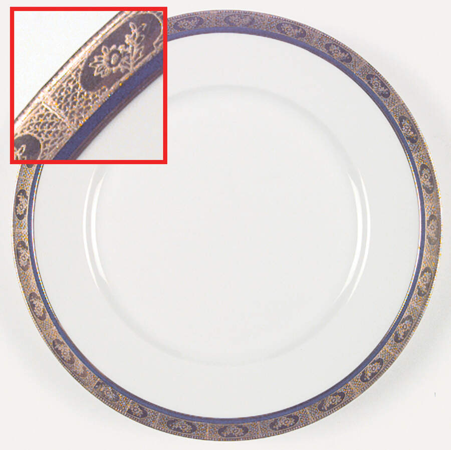 RYB8 Dinner Plate by Royal L B-1