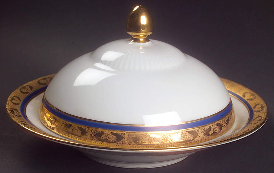 RYB8 Round Covered Butter by Royal L B-1