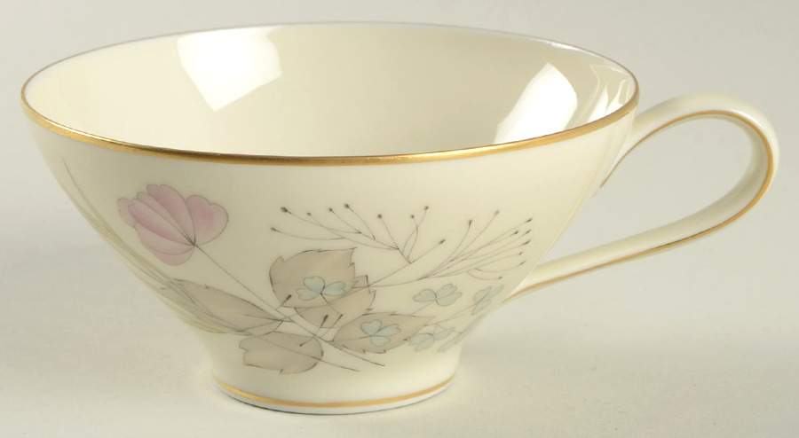 Parisian Spring Ivory (Platinum Trim) Footed Cup by Rosenthal - Continental-1