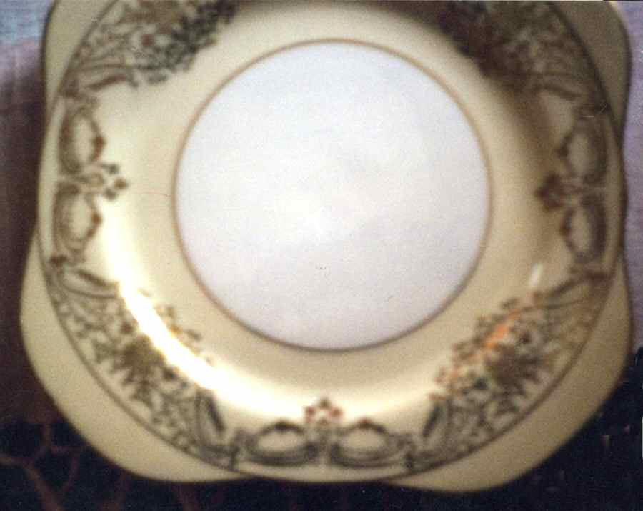 RNS13 Square Salad Plate by Ransom (Japan)-1