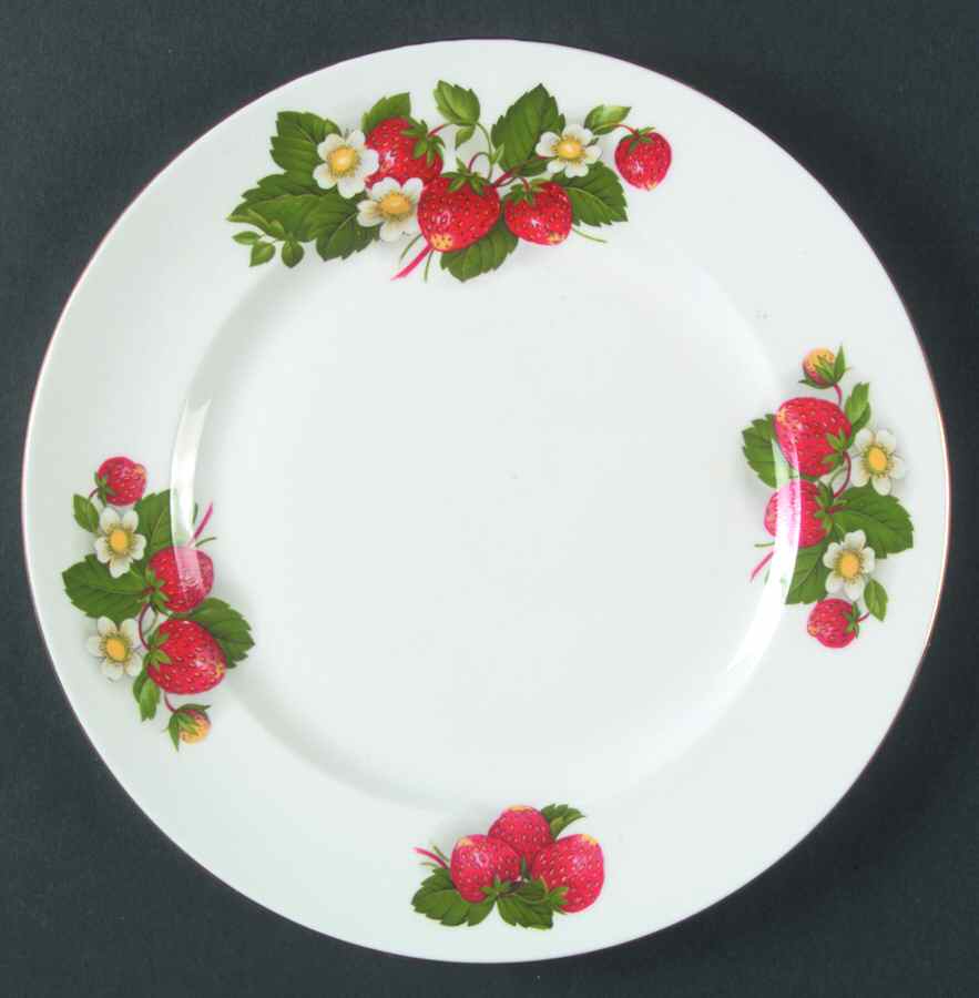 Strawberry Salad Plate by Royal Grafton-1