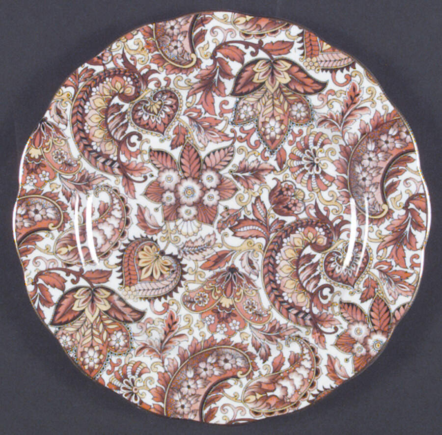 1445 Rust Salad Plate by Royal Standard-1