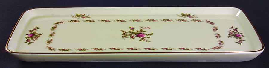 Moss Rose Large Sandwich Tray by Rosenthal - Continental-1