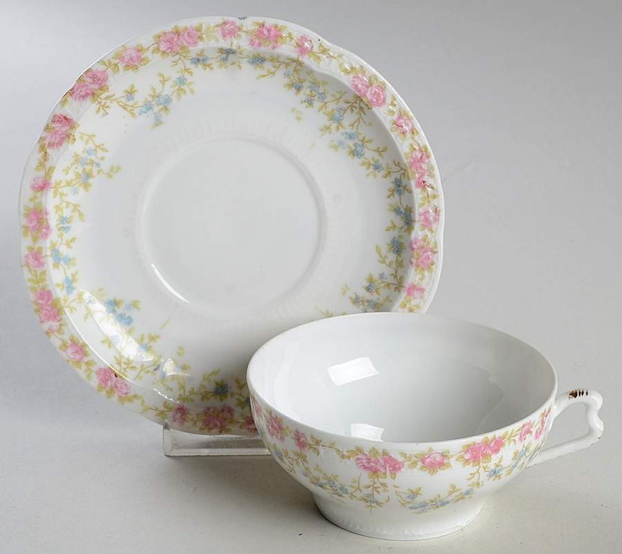 R1217 Flat Cup & Saucer Set by Rosenthal - Continental-1