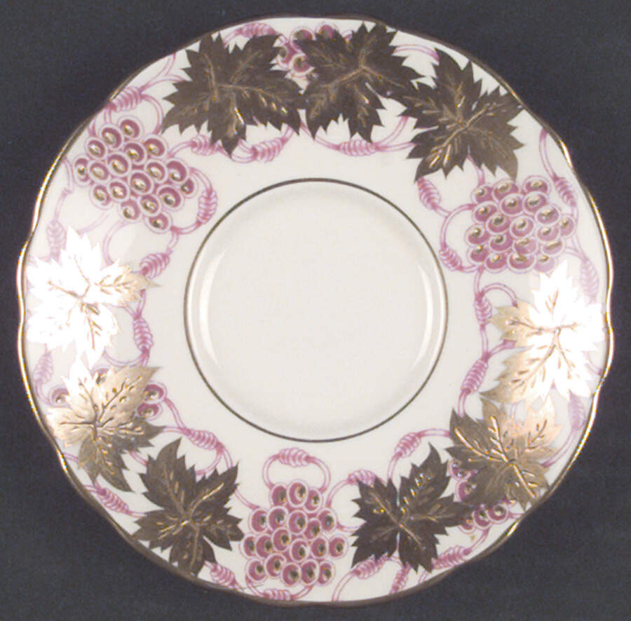 La Vigne D'Or Pink Saucer by Royal Stafford-1
