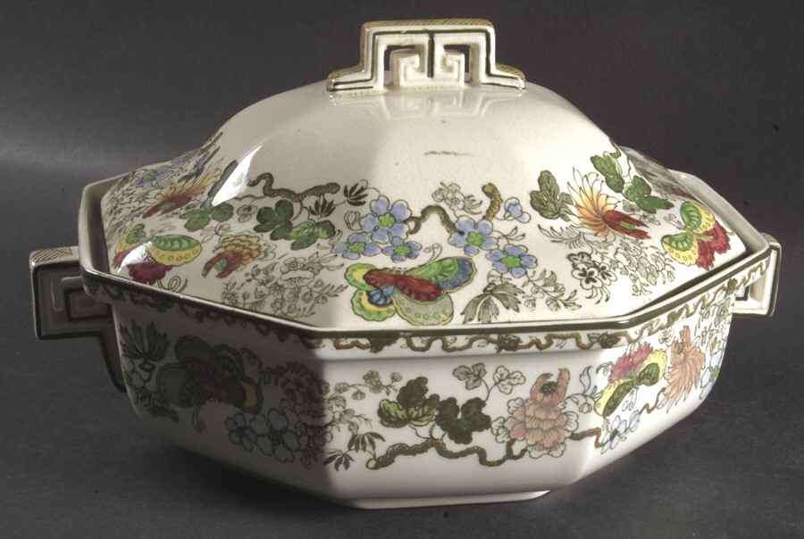 Indian Round Covered Vegetable by Royal Doulton-1