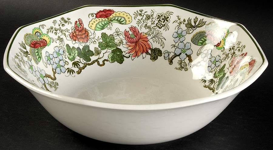 Indian 9" Round Vegetable Bowl by Royal Doulton-1