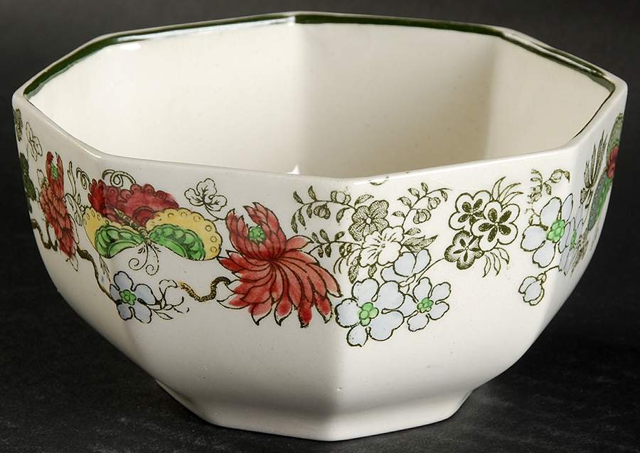 Indian Cranberry Bowl by Royal Doulton-1