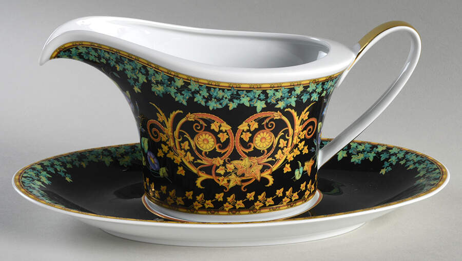 Gold Ivy Gravy Boat & Underplate by Rosenthal - Continental-1