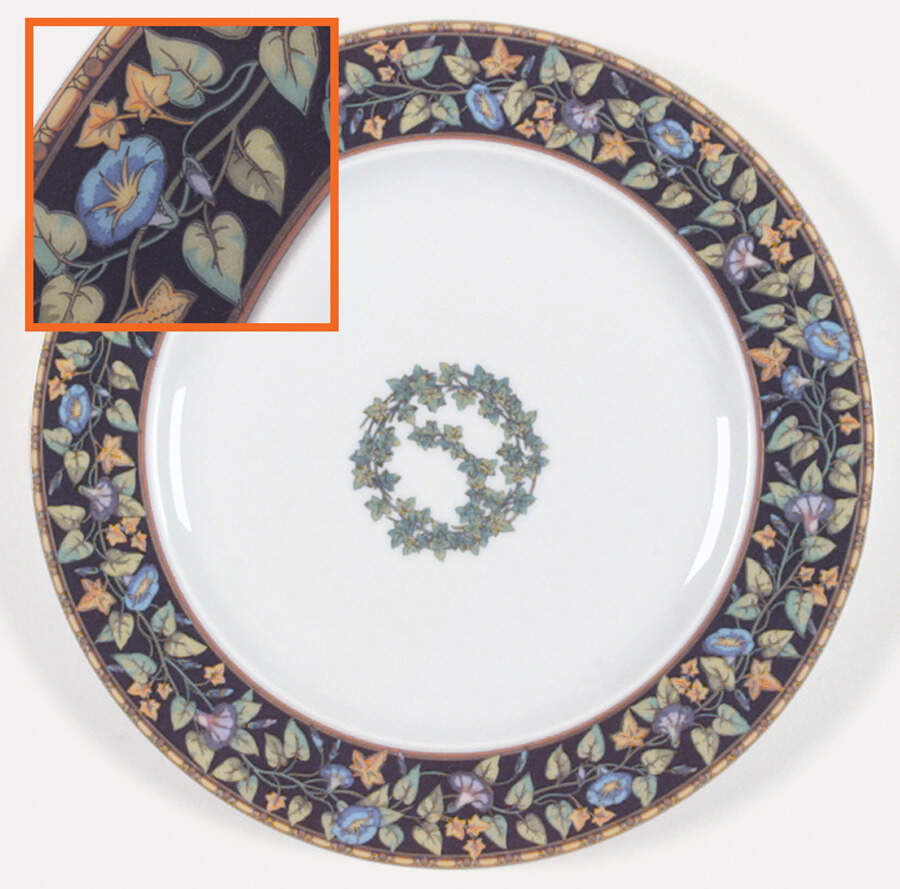 Gold Ivy Salad Plate by Rosenthal - Continental-1