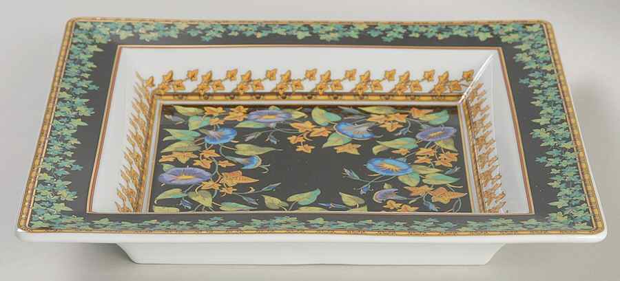 Gold Ivy 8" Square Tray by Rosenthal - Continental-1