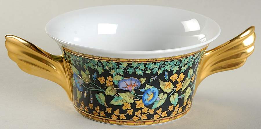 Gold Ivy Flat Cream Soup Bowl by Rosenthal - Continental-1