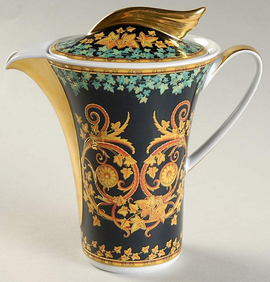 Gold Ivy Creamer & Lid by Rosenthal - Continental-1
