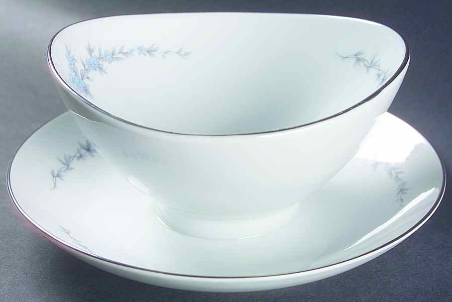 Annbelle Gravy Boat with Attached Underplate by Royal Hostess-1