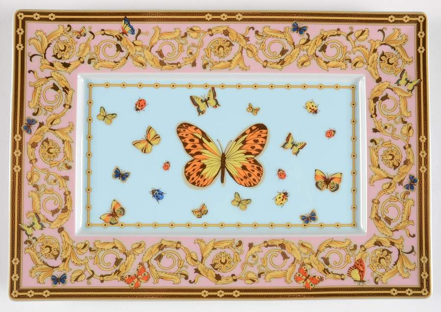 Le Jardin De Versace 10" Rectangular Tray by Rosenthal - Continental-1