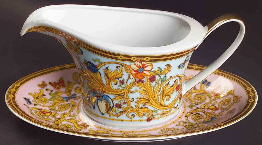 Le Jardin De Versace Gravy Boat & Underplate by Rosenthal - Continental-1