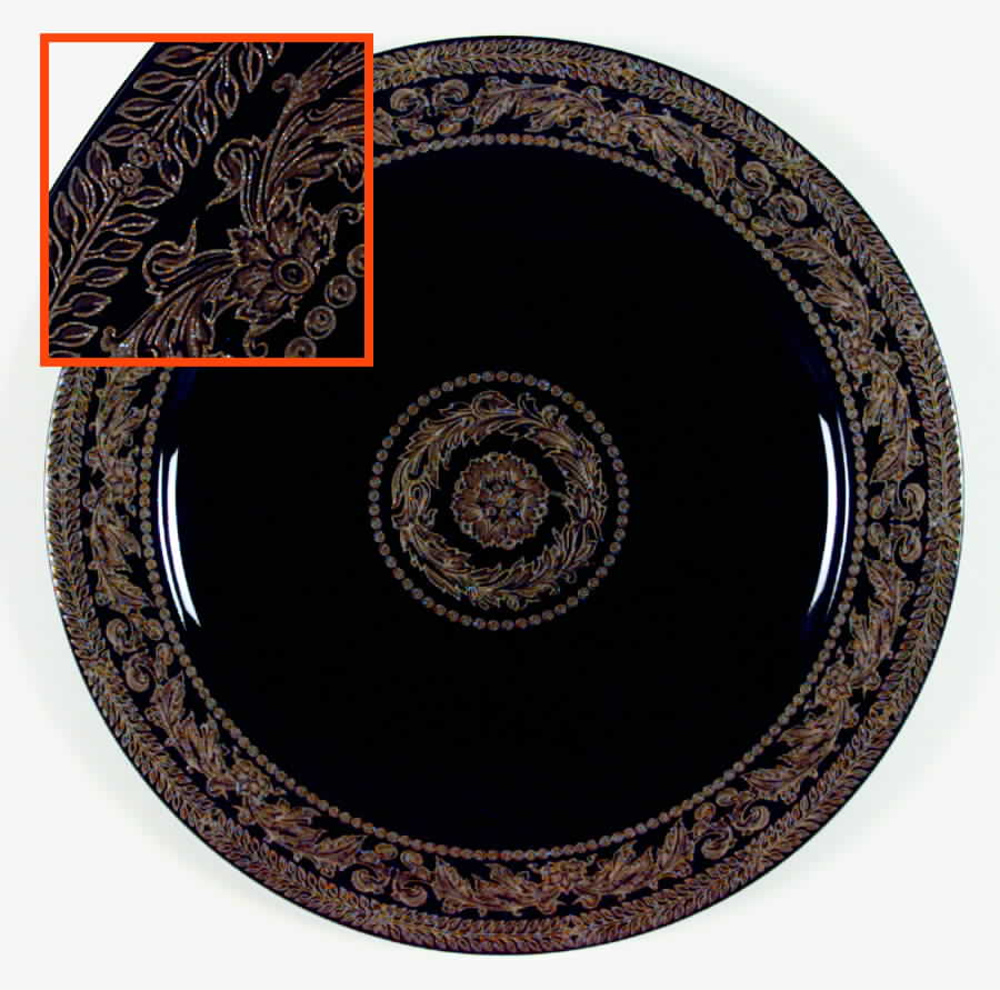 Gold Baroque Service Plate (Charger) by Rosenthal - Continental-1