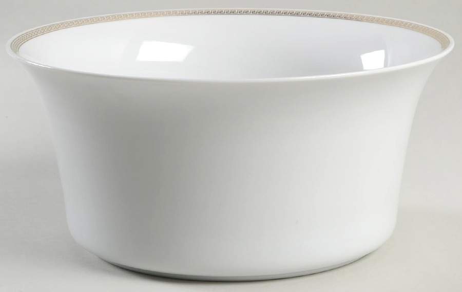 Medaillon Meandre D'Or 9" Round Vegetable Bowl by Rosenthal - Continental-1