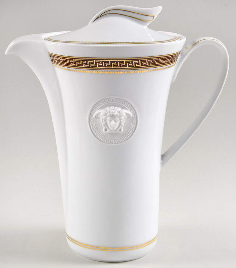 Medaillon Meandre Marron Coffee Pot & Lid by Rosenthal - Continental-1