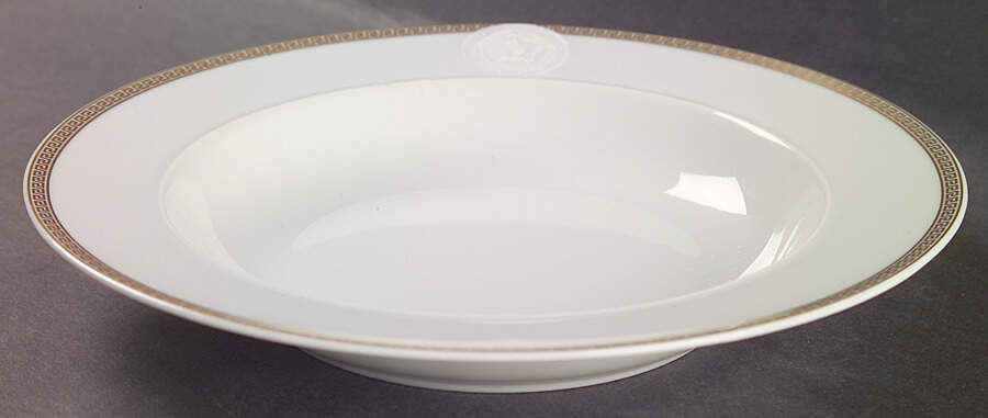 Medaillon Meandre D'Or Rim Soup Bowl by Rosenthal - Continental-1
