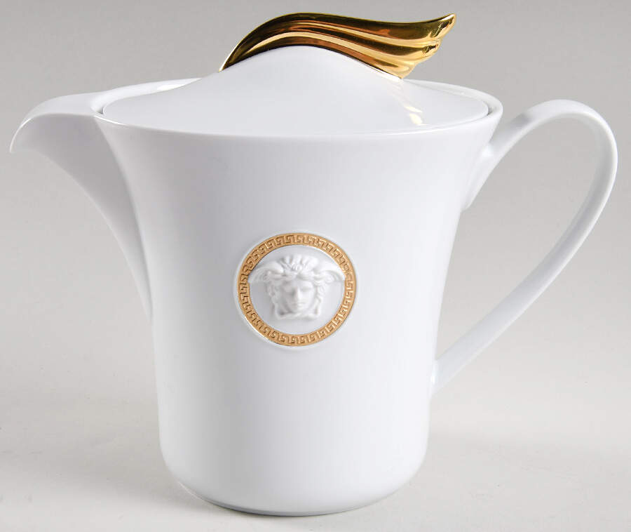 Medaillon Meandre D'Or Teapot & Lid by Rosenthal - Continental-1