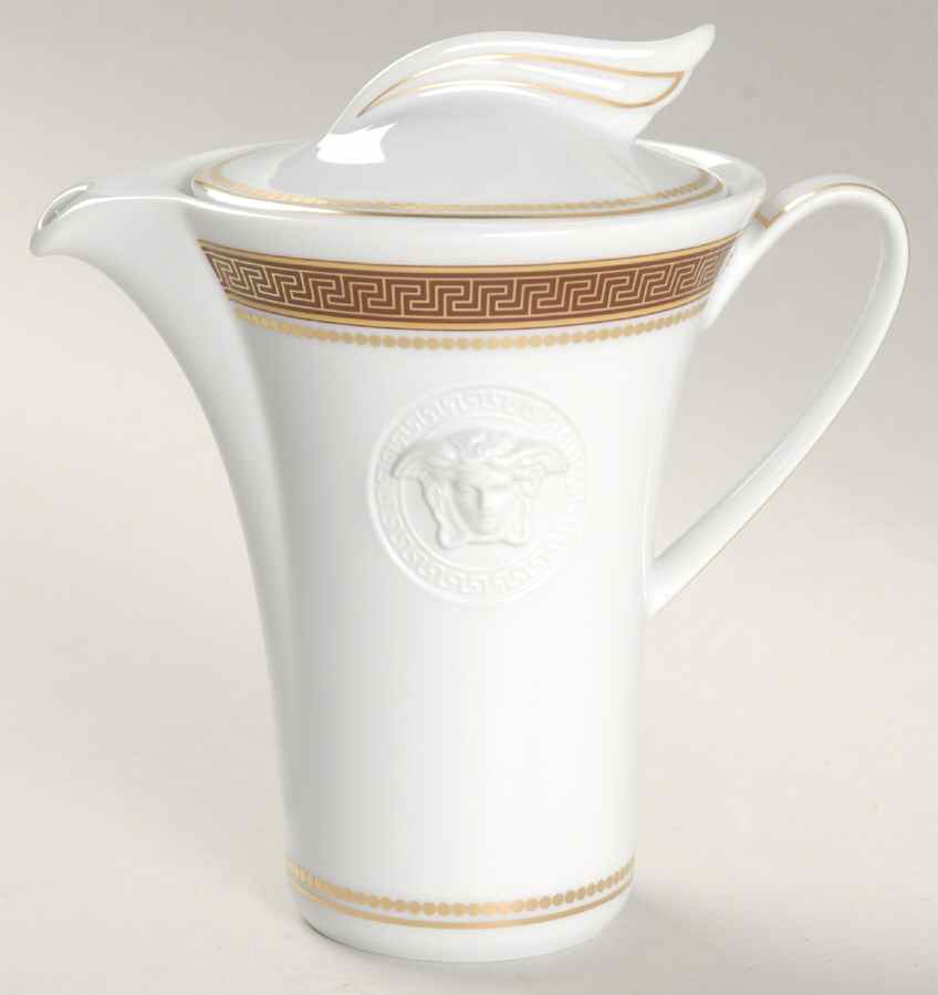 Medaillon Meandre Marron Creamer & Lid by Rosenthal - Continental-1