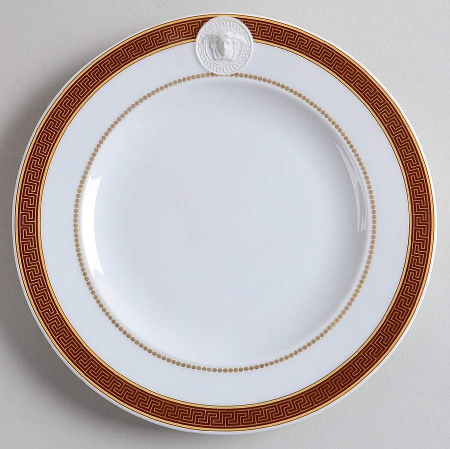 Medaillon Meandre Marron Bread & Butter Plate by Rosenthal - Continental-1