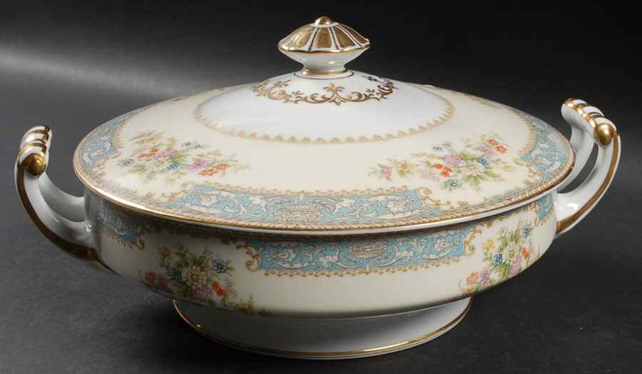 RO3 Round Covered Vegetable by Rose (Japan)-1