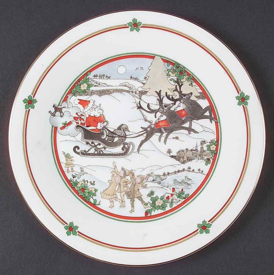 Sleighride Salad Plate by Royal Doulton-1