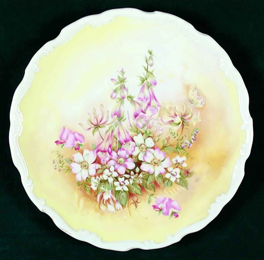 Shakespeares Flowers Salad Plate by Royal Albert-1