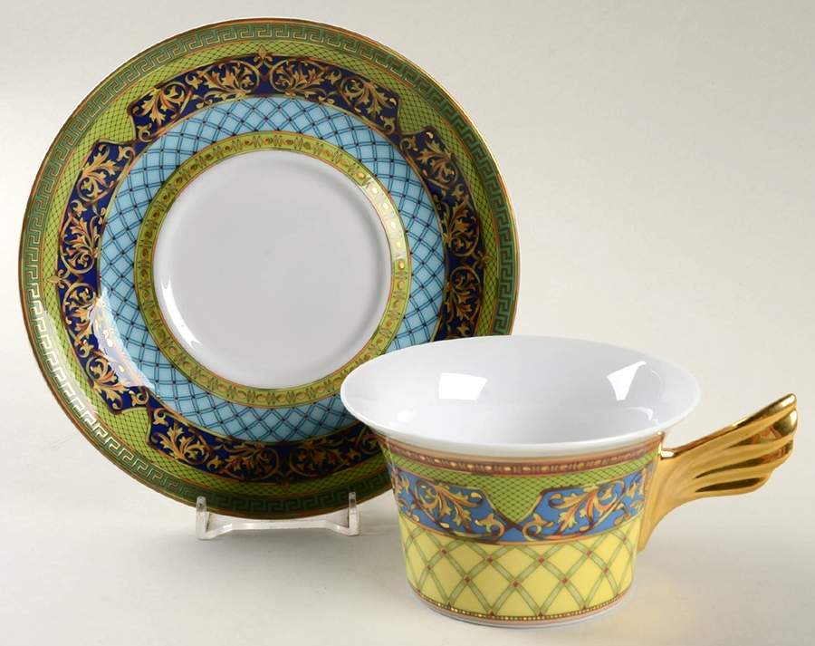 Russian Dream Flat Cup & Saucer Set by Rosenthal - Continental-1