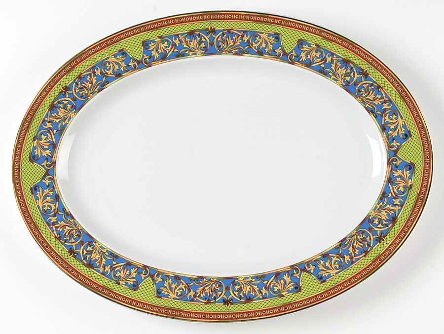 Russian Dream 15" Oval Serving Platter by Rosenthal - Continental-1