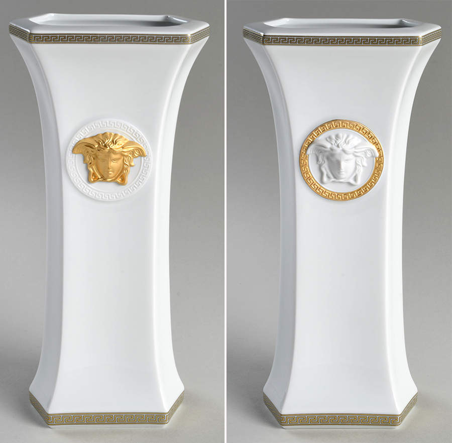 Gorgona (White) 10" Vase by Rosenthal - Continental-1