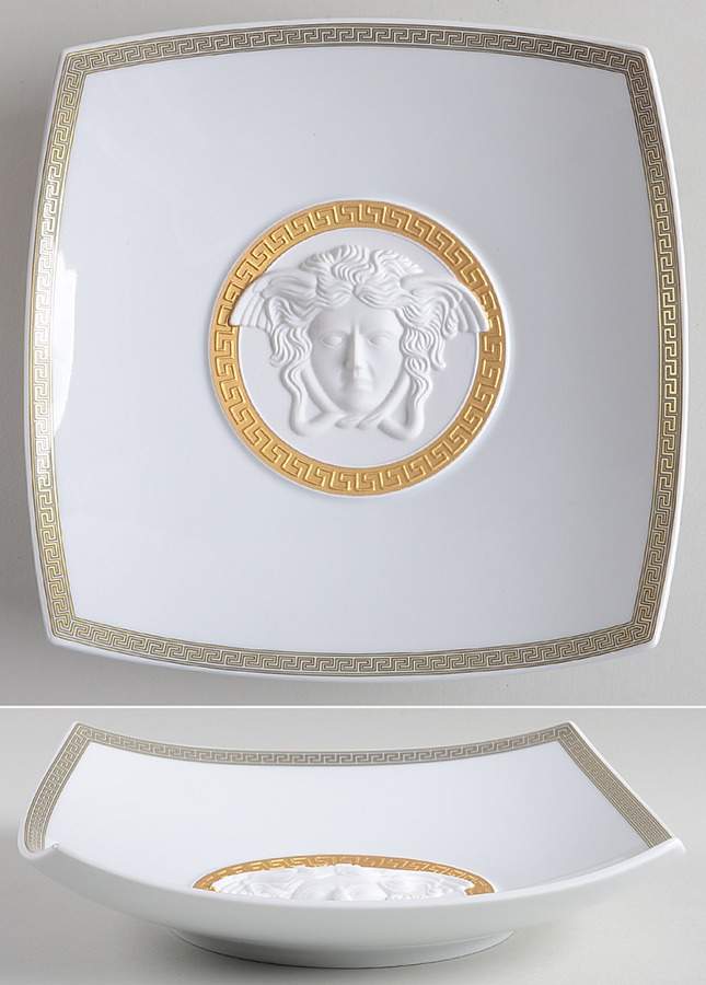 Gorgona (White) Medium Candy Dish by Rosenthal - Continental-1