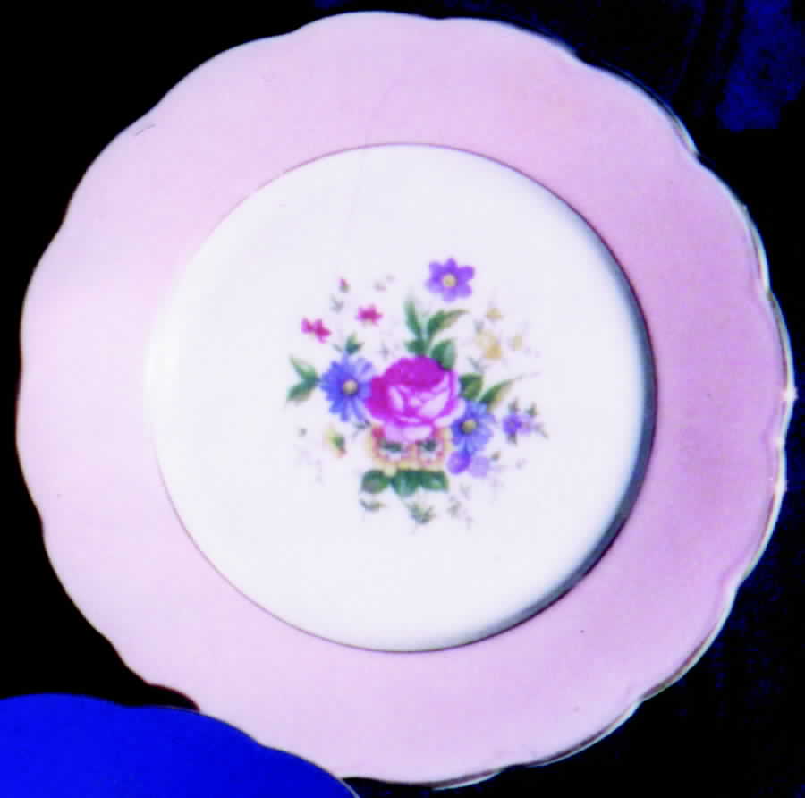 Ardalt Pink Dinner Plate by Royal Bayreuth-1