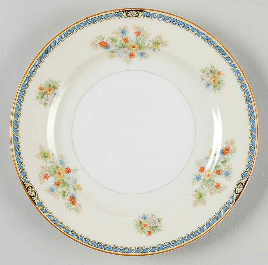 RO59 Bread & Butter Plate by Rose (Japan)-1