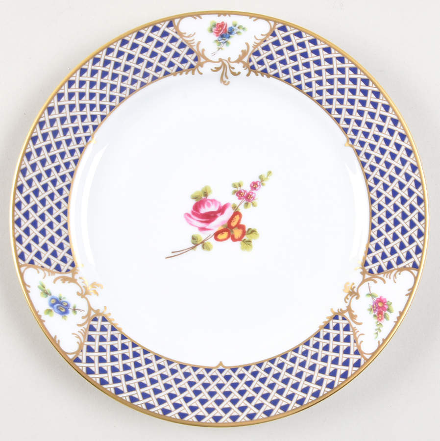 Mosaique Salad Plate by Royale (France)-1