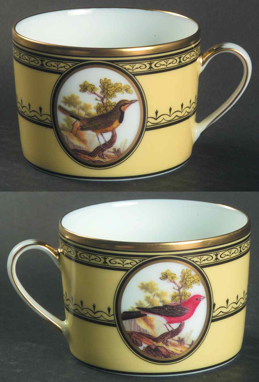 King's Garden Yellow Flat Cup by Royale (France)-1