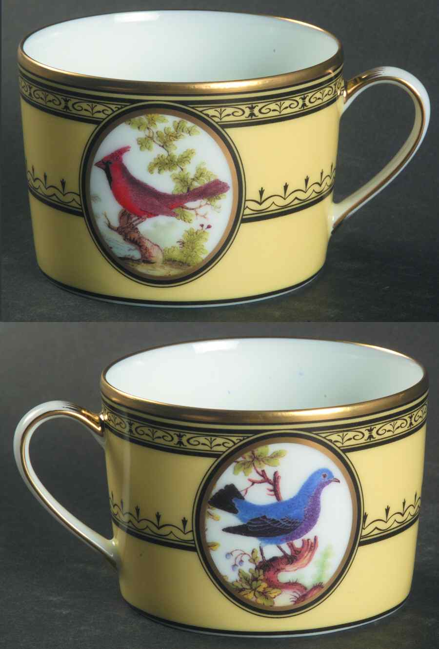 King's Garden Yellow Flat Cup by Royale (France)-1
