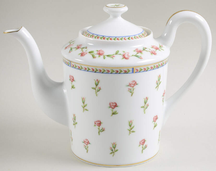 Histoire De Roses Coffee Pot & Lid by Raynaud-1