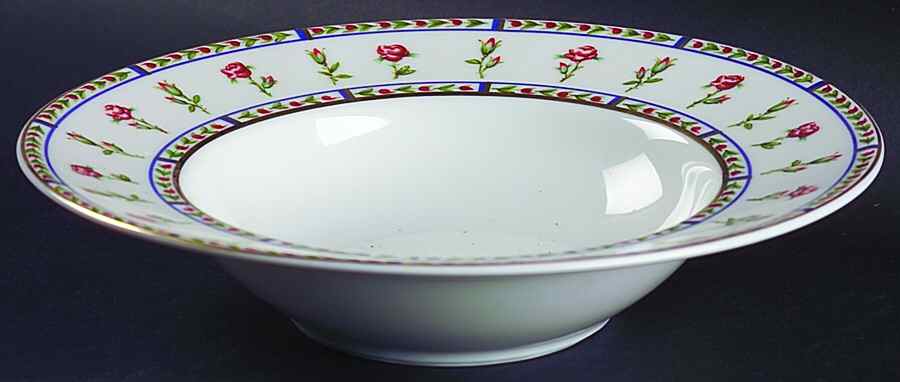 Histoire De Roses Rim Soup Bowl by Raynaud-1