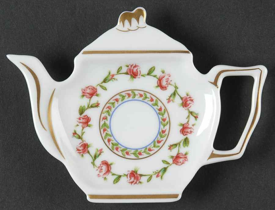 Histoire De Roses Tea Bag Holder by Raynaud-1