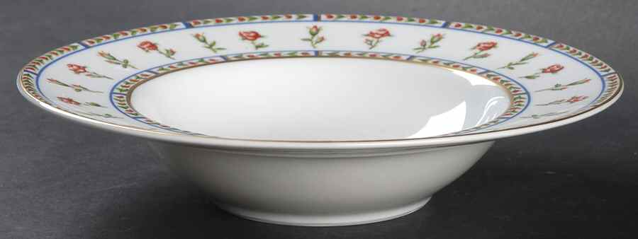 Histoire De Roses Rim Soup Bowl by Raynaud-1
