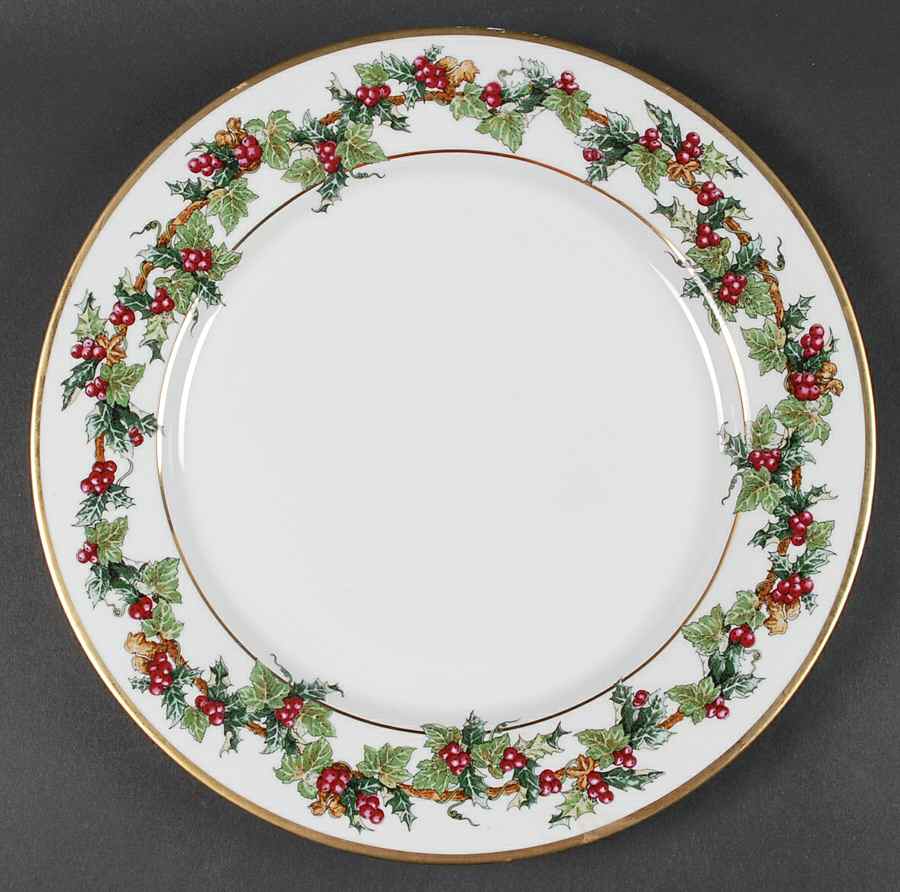 The Holly and The Ivy 12" Chop Plate (Round Platter) by Royal Gallery-1