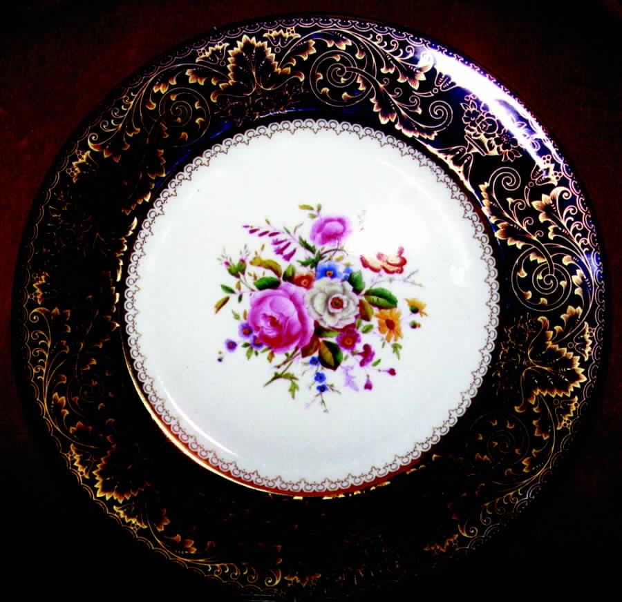 Claremont Dinner Plate by Royal Cauldon-1