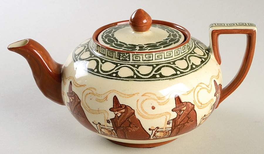 Witches Teapot & Lid by Royal Doulton-1