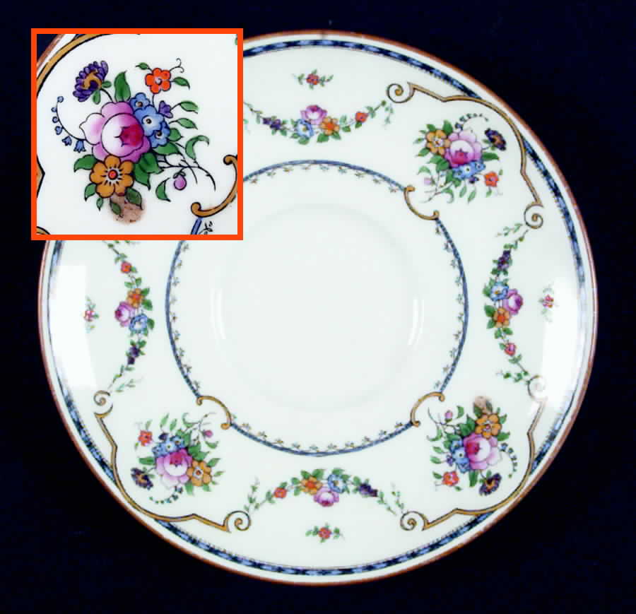 Sledmere Saucer for Cream Soup Bowl by Royal Cauldon-1