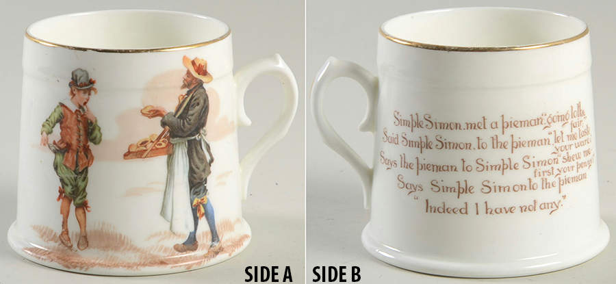 Nursery Rhymes A Mug by Royal Doulton-1